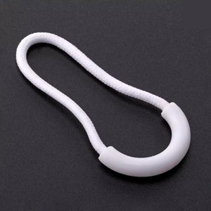 Sold in packs of 3, this zip pull can easily be added to a garment, bag or anything with a zipper to make it more functional and accessible.  A handy gripping aid, the U-shape zip pull is recommended for those that are able to isolate a finger and pull the zipper up and down with ease. Much more efficient than trying to grasp a small zipper.