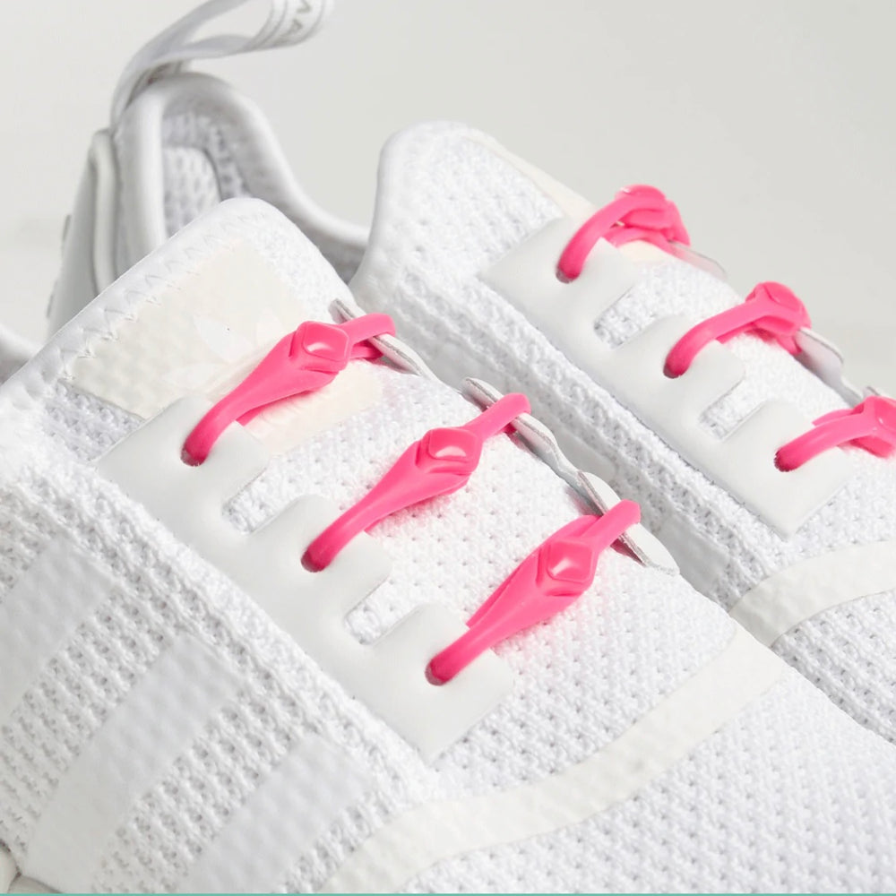 A closer look at Non-Slip, Grippy Adaptive Laces For Instability